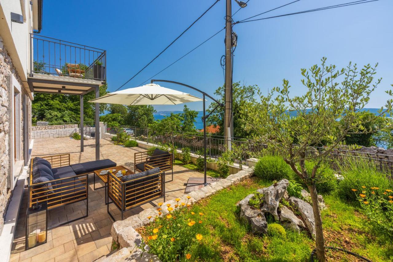 Villa Antani With Heated Pool, Sauna & Jacuzzi Crikvenica Ngoại thất bức ảnh