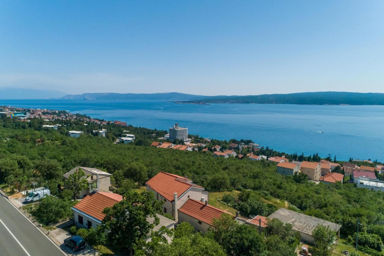 Villa Antani With Heated Pool, Sauna & Jacuzzi Crikvenica Ngoại thất bức ảnh